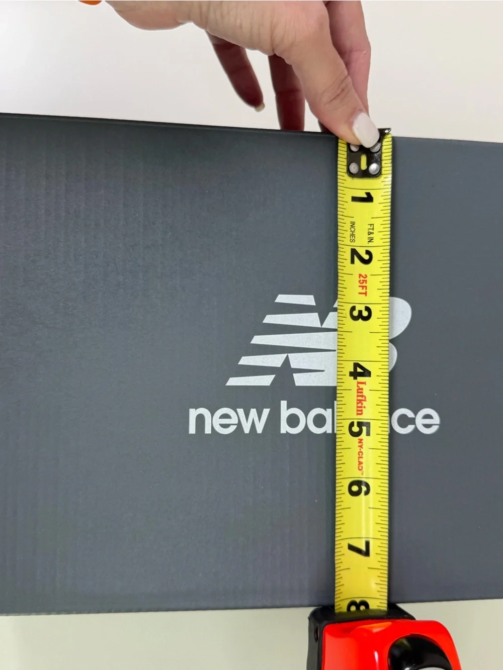 New Balance Empty 9060 Shoe Box Gray Storage Display Gift Box